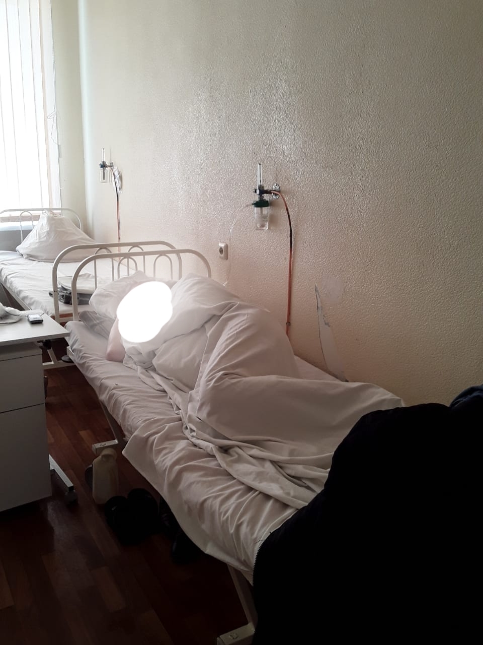 Ковидный госпиталь в Астрахани