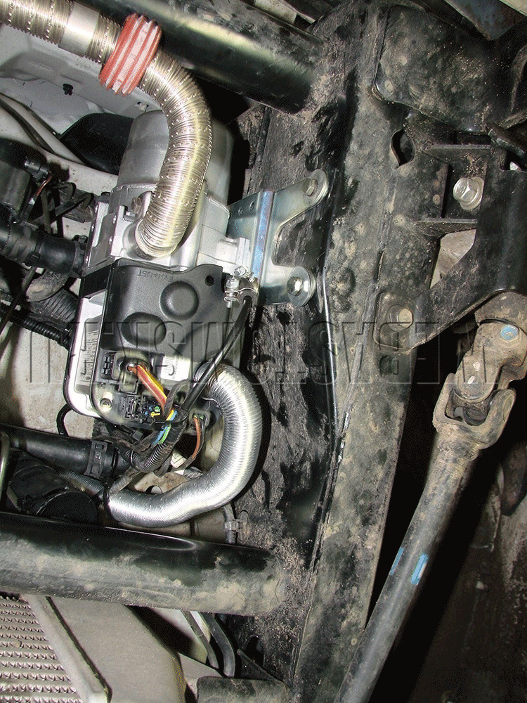 Kia BONGO lll. Установка Webasto Thermo Top Evo 5 Kia BONGO lll. Установка Webasto Thermo Top Evo 5