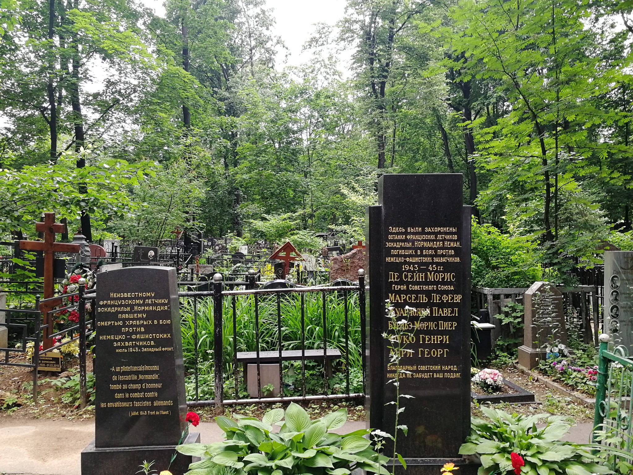 Немецкое (Введенское) кладбище список захоронений