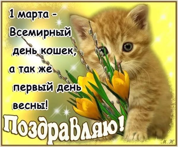 Поздравления к 1 марта