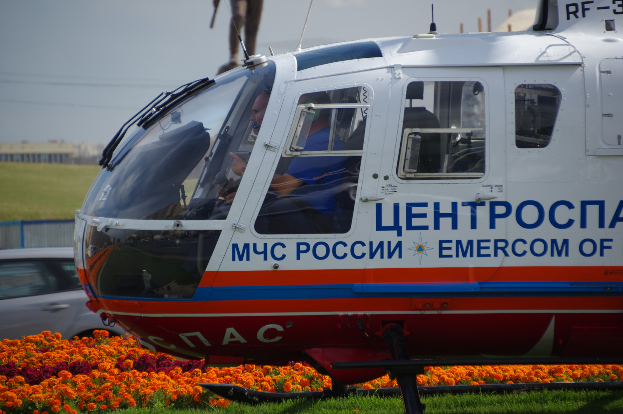 Вертолёт Bo.105 RF 32762 «Цетроспаса» МЧС России