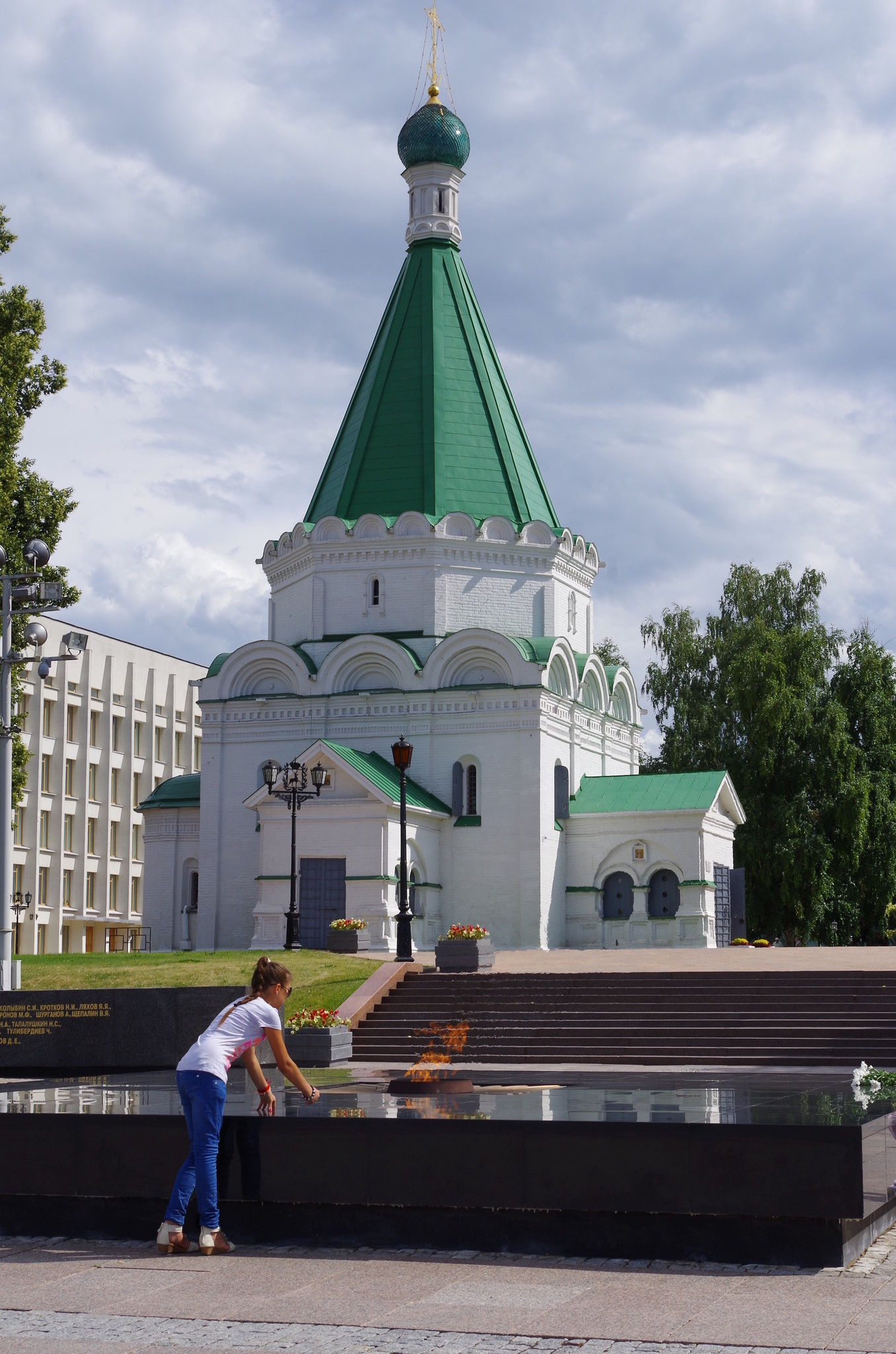 Михайло-Архангельский собор на территории Нижегородского кремля