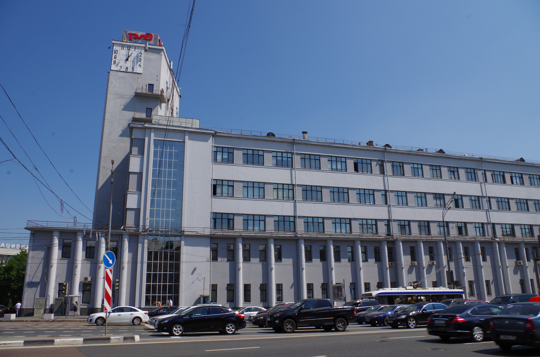 Здание Народного комиссариата путей сообщения, сейчас здание ОАО «РЖД»