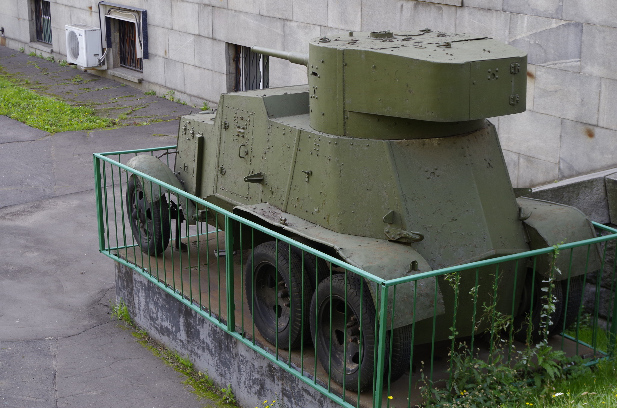 Бронеавтомобиль БА-6 (Центральный музей Вооруженных Сил)