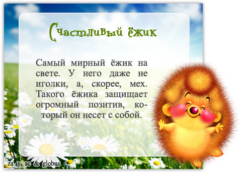 Добрый ёжик стих Добрый ёжик стих