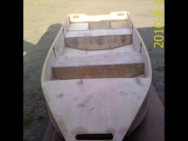 Технология постройки лодки из одного листа фанеры