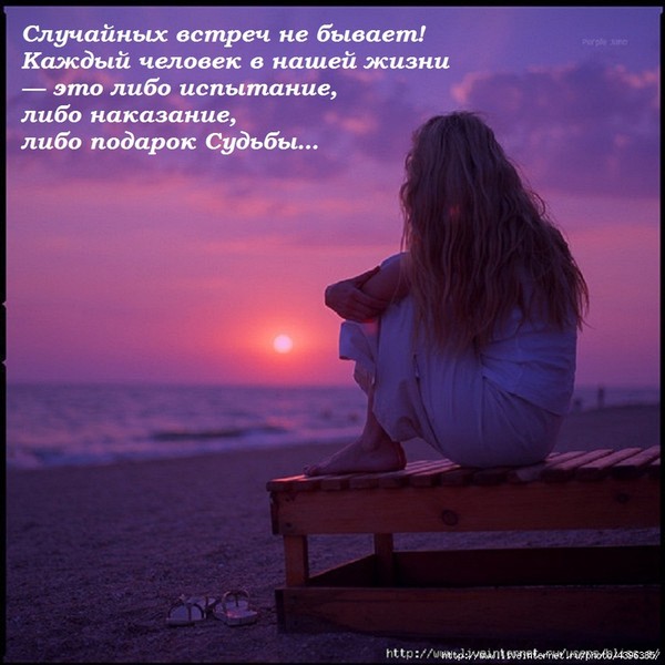 Не бывает случайных встреч это либо подарок Не бывает случайных встреч это либо подарок
