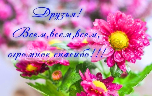 Всех друзей благодарю за поздравления подарки и теплые слова Всех друзей благодарю за поздравления подарки и теплые слова