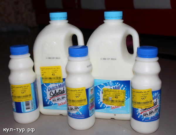 молоко в тайланде