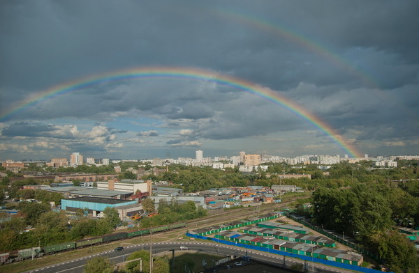 двойная радуга