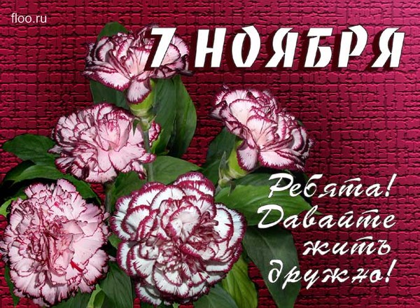 С днем 7 ноября стих С днем 7 ноября стих