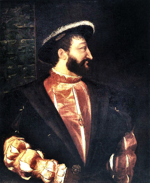 Portrait of Francis I, 1539, , 