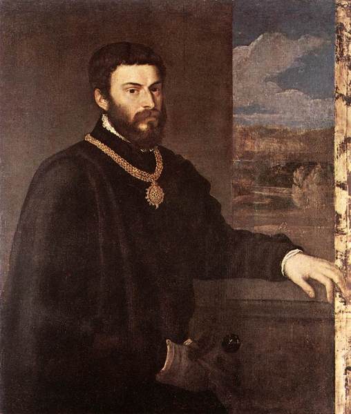 Portrait of Count Antonio Porcia, .1548, Pinacoteca di Brera, Milan