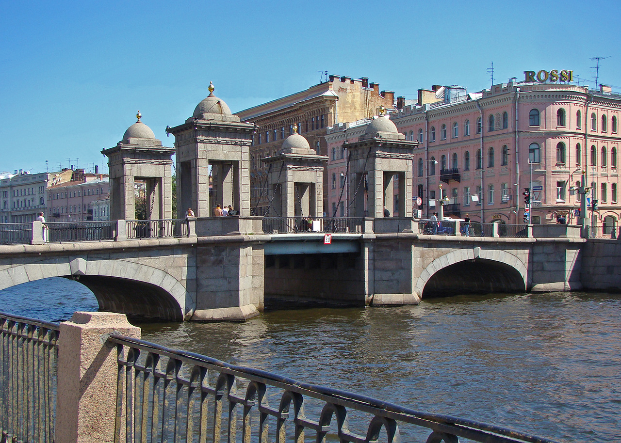 мосты фонтанки в санкт петербурге