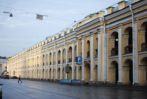 Петербургский гостиный двор растрелли