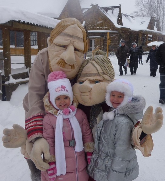 В сказочной деревне