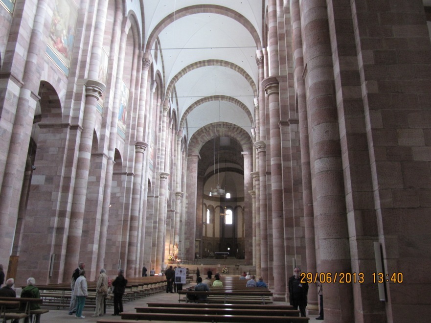 Шпайер (Speyer) от "Бурана" до собора.