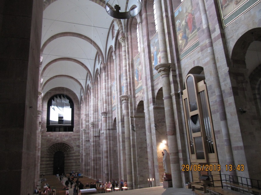 Шпайер (Speyer) от "Бурана" до собора.