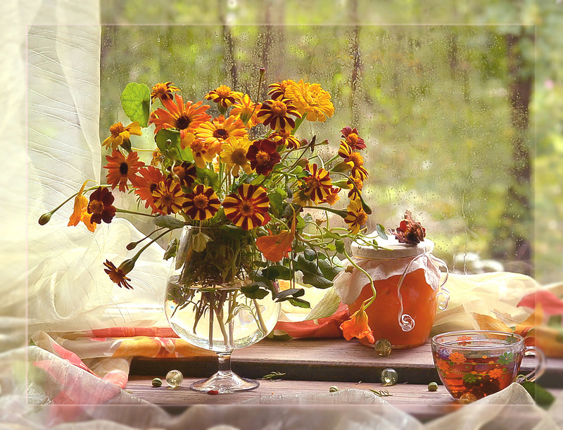 Осенний Букет Цветов Фото С Днем Рождения
