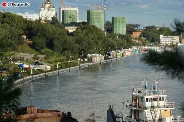 Мин воды хабаровск. Вода Хабаровск. River Day New Хабаровск.