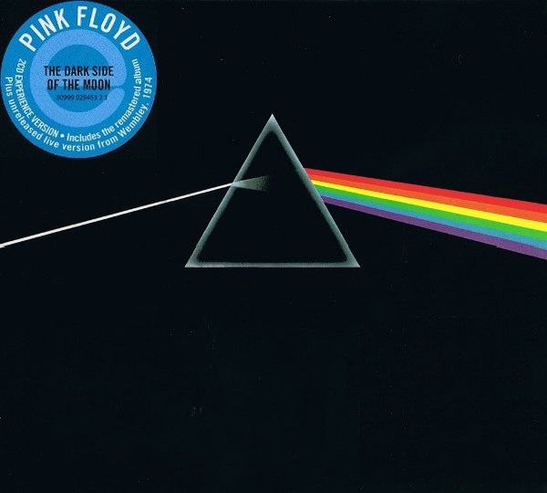 Waters dark side of the moon 2023. Pink Floyd Dark Side of the Moon диск. Pink Floyd 1973 the Dark Side of the Moon CD. Тёмная сторона Луны Пинк Флойд. Обложка диска Пинк Флойд Обратная сторона Луны.