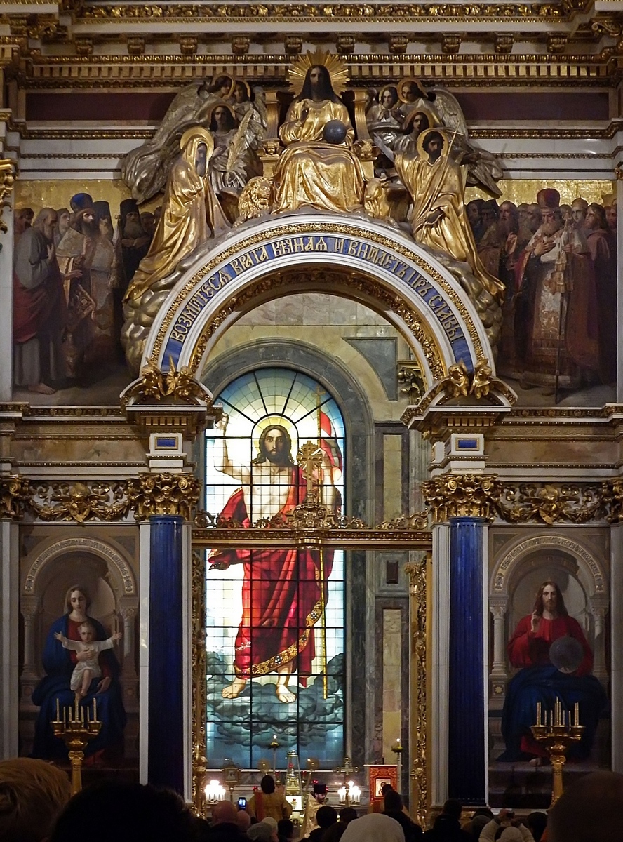 Исаакиевский собор иконостас фото