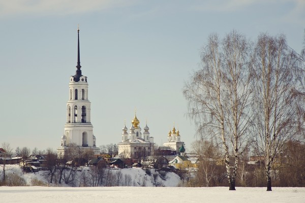 Звонница на колокольне в Шуе