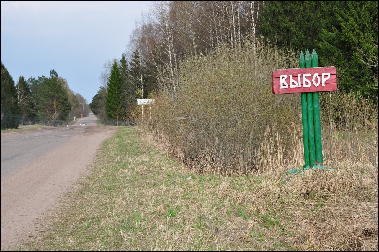 Псковская обл поселок. Выбор (Псковская область).