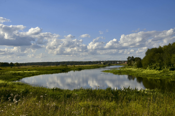 Река Клязьма Фото