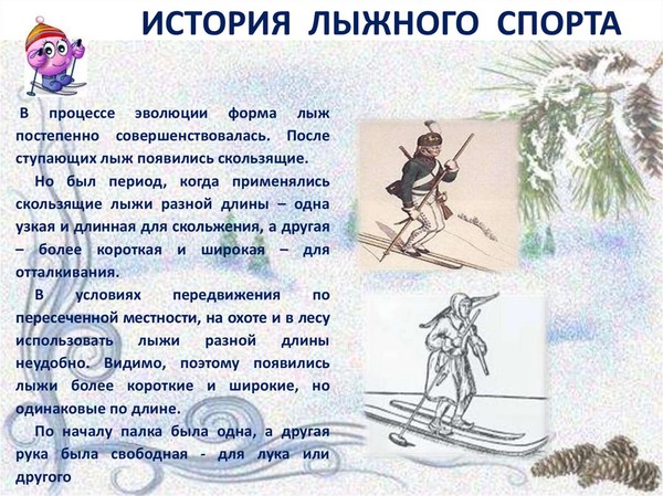 Индивидуальный проект вид спорта лыжи
