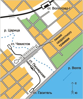Площадь чекистов волгоград карта