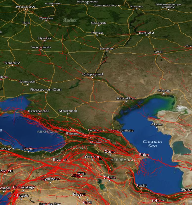 В Астраханской области есть тектонические разломы. Изучаем данные РАН