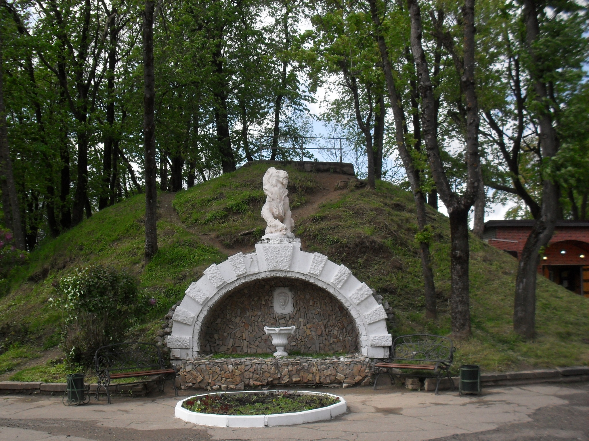 Смоленская крепость, западная часть.