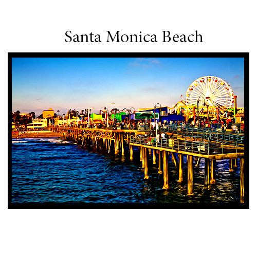 Санта Моника Santa Monica.