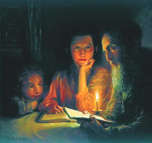 Звезда читает сказку. Чтение при свечах в живописи. Семейное чтение. Семейное чтение при свечах. Семейное чтение картины.