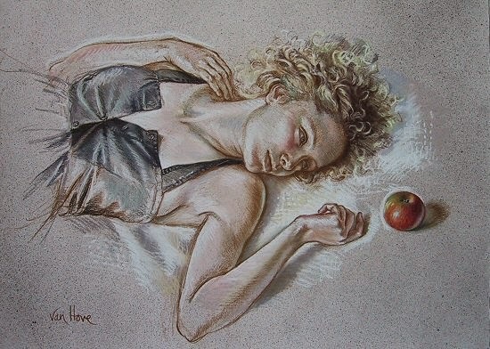 Francine van hove картины