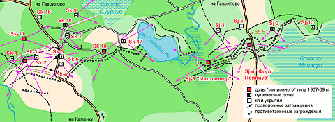 Линия монельгельма карта