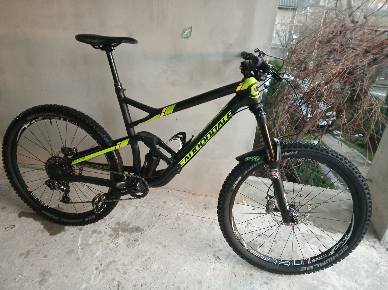 Cannondale двухподвес