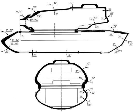 Схема бронирования т 34
