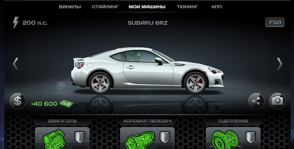 Subaru brz настройка кпп