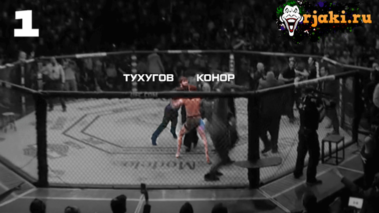 Тухугов снят с боя после потасовки с Макгрегором Тухугов снят с боя после потасовки с Макгрегором