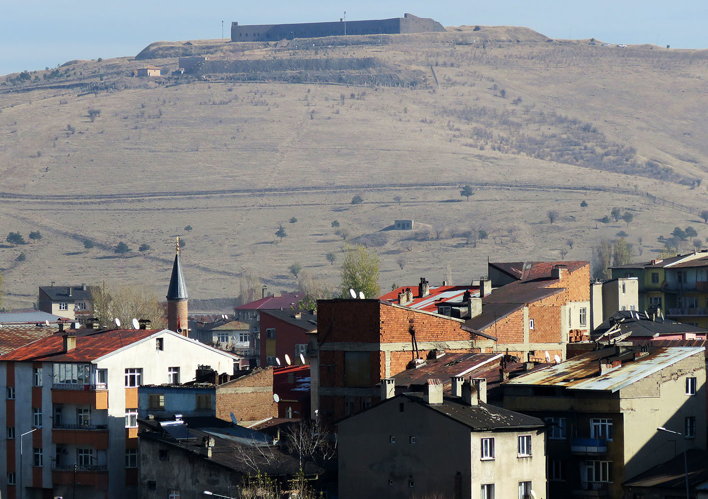 Эрзурум. Часть 3: Табии замки-крепости,Турция,дорожное