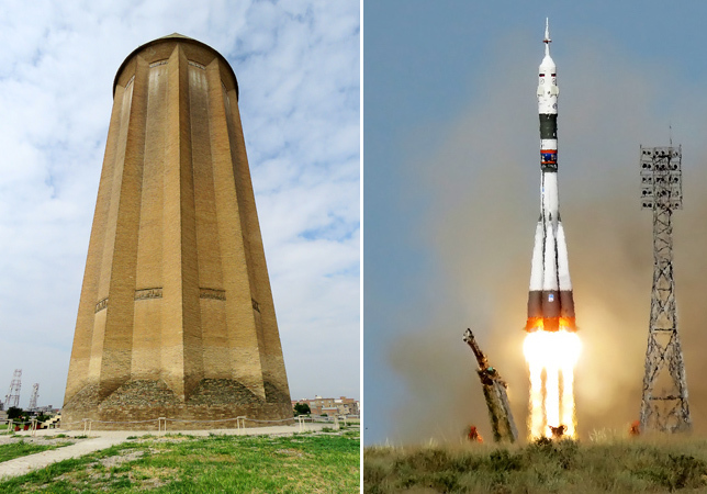 От башни Кавус до ракеты "Союз"