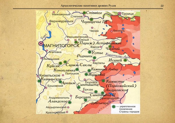 Крупнейшие археологические памятники нашей страны проект