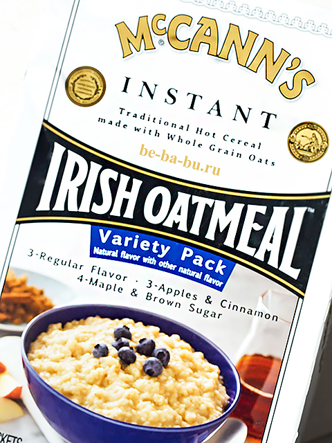 Mccann's irish oatmeal овсяная каша