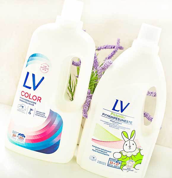 LV – гипоаллергенные гели для стирки цветного и детского белья. Отзыв