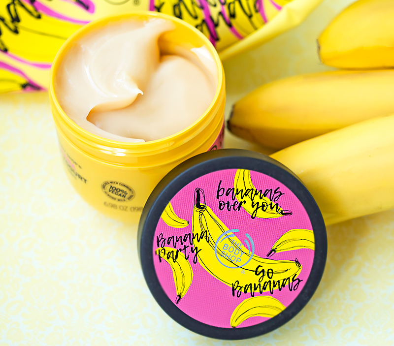 The Body Shop йогурт и масло для тела Банан Отзыв