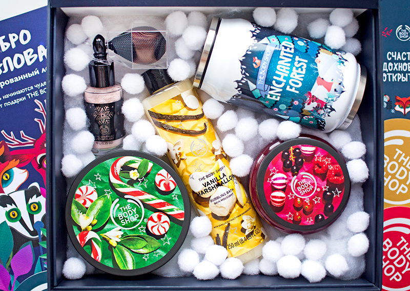 the body shop рождественская коллекция отзыв