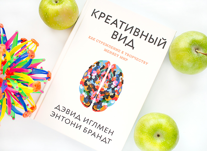 Творчество отзывы. Креативный вид Дэвид Иглмен Энтони Брандт книга. Книга «креативность». Книга креативный вид. Креативный вид.