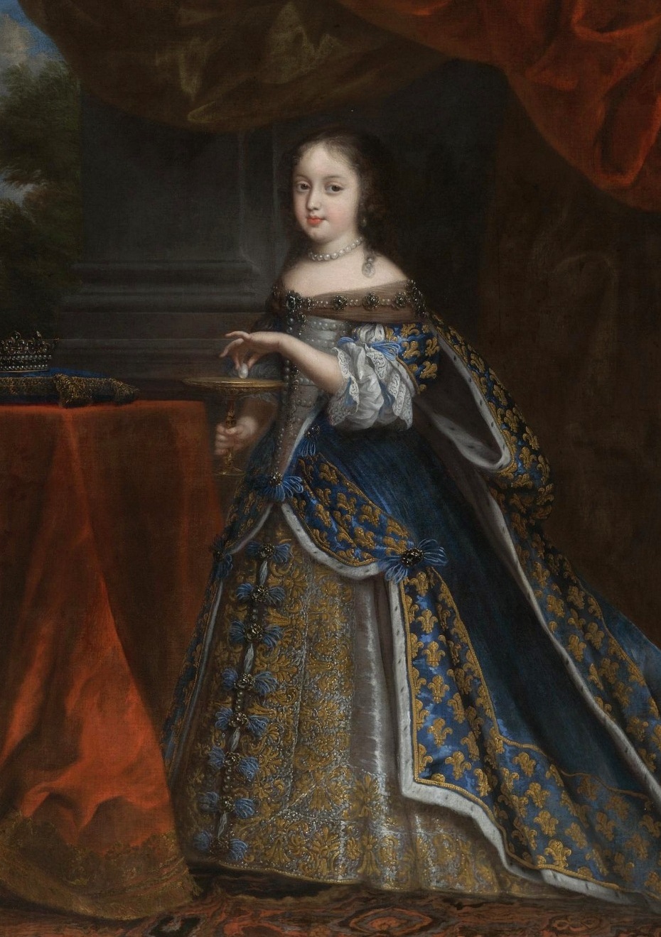 Мария Луиза Орлеанская 1662-1689 портреты